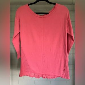 American Eagle scoop-neck laced-back sweater